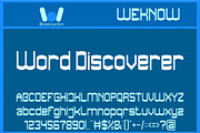 Word Discoverer font, a Sans Serif Font by weknow (Thumbnail 1 of 8)