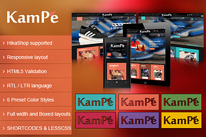SJ Kampe with HikaShop & K2