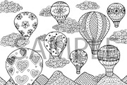 Landscape doodles, an Illustration by Somjai King (Thumbnail 3 of 5)