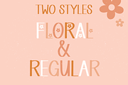 June Bloom | a cute all caps font, a Sans Serif Font by TateMadeModern (Thumbnail 2 of 11)