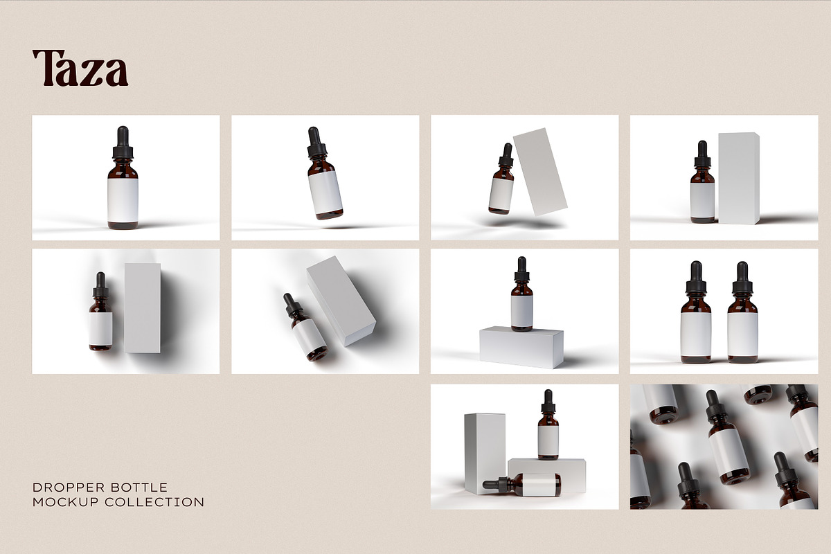 Digital Dropper Bottle Mockup, a Packaging Mockup by Sigelt (Photo 3 of 13)