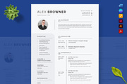 European Job Resume, a Resume Template by Nur Designer (Thumbnail 3 of 4)