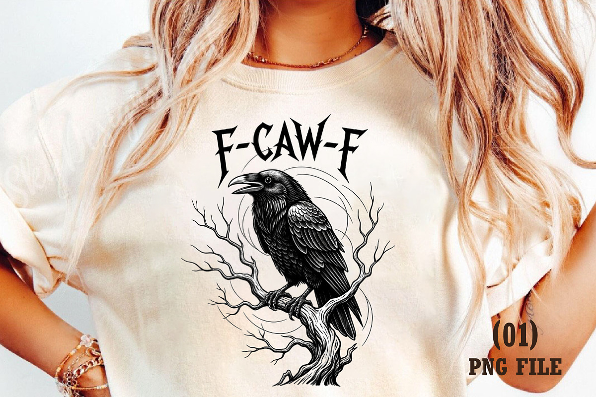 F-Caw-F Sublimation Png, an Illustration by DreamArtGraphic (Photo 1 of 5)