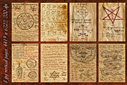 Old Mystic Pages, a Texture Illustration by Samiramay (Thumbnail 2 of 6)