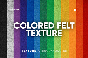 30 Colored Felt Texture, a Texture Graphic by CCPreset