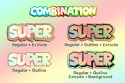 Super World // Styled Display Font, a Font by Fontcastle (Thumbnail 3 of 9)