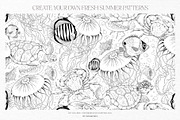 Summer Island Illustrations, an Animal Illustration by GVGraphics (Thumbnail 7 of 9)