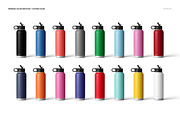 P. Coated 40 oz. Water Bottle Mockup, a Product Mockup by creatsy5 (Thumbnail 4 of 13)