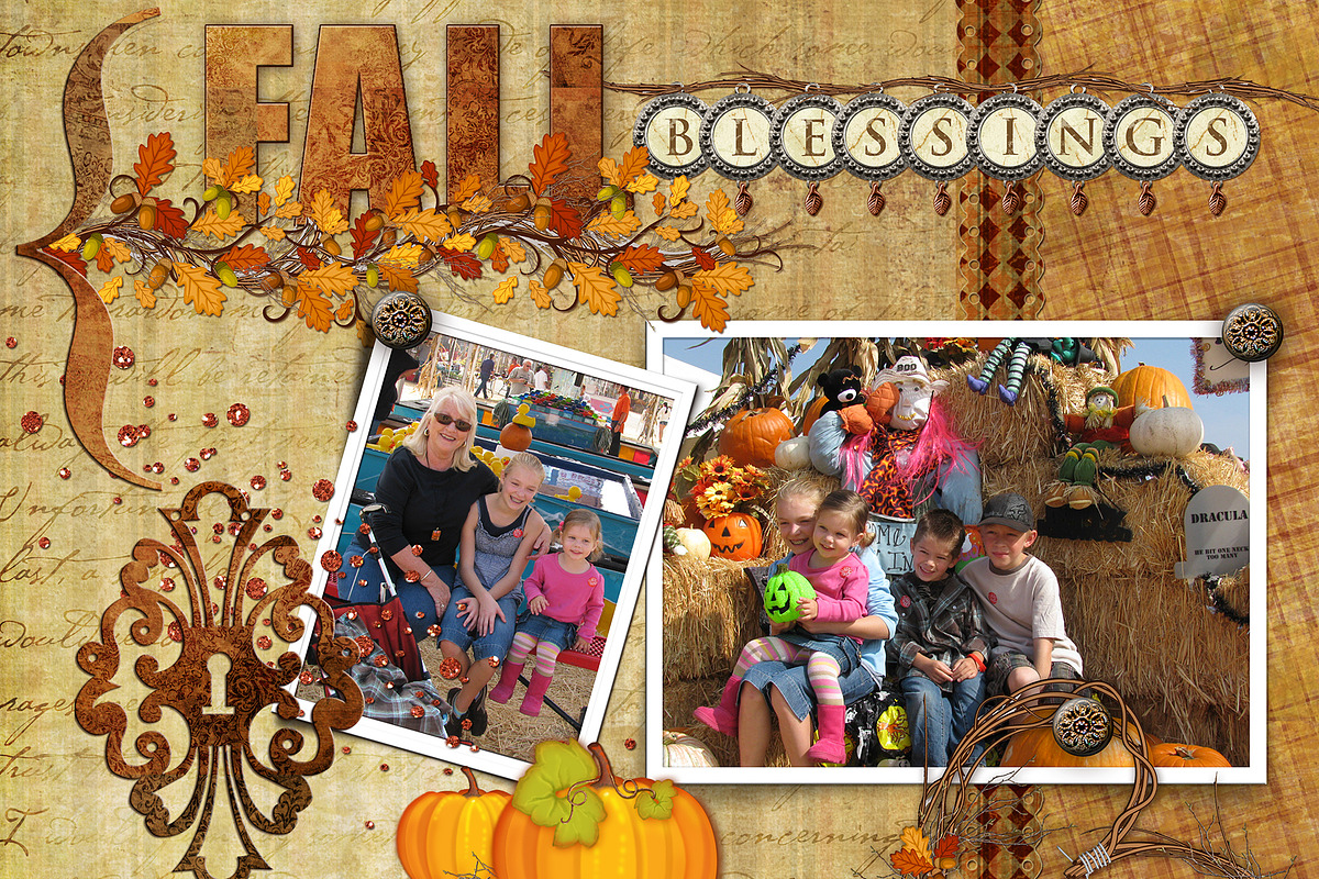 30-Fall Elements/Clipart Pack preview 4