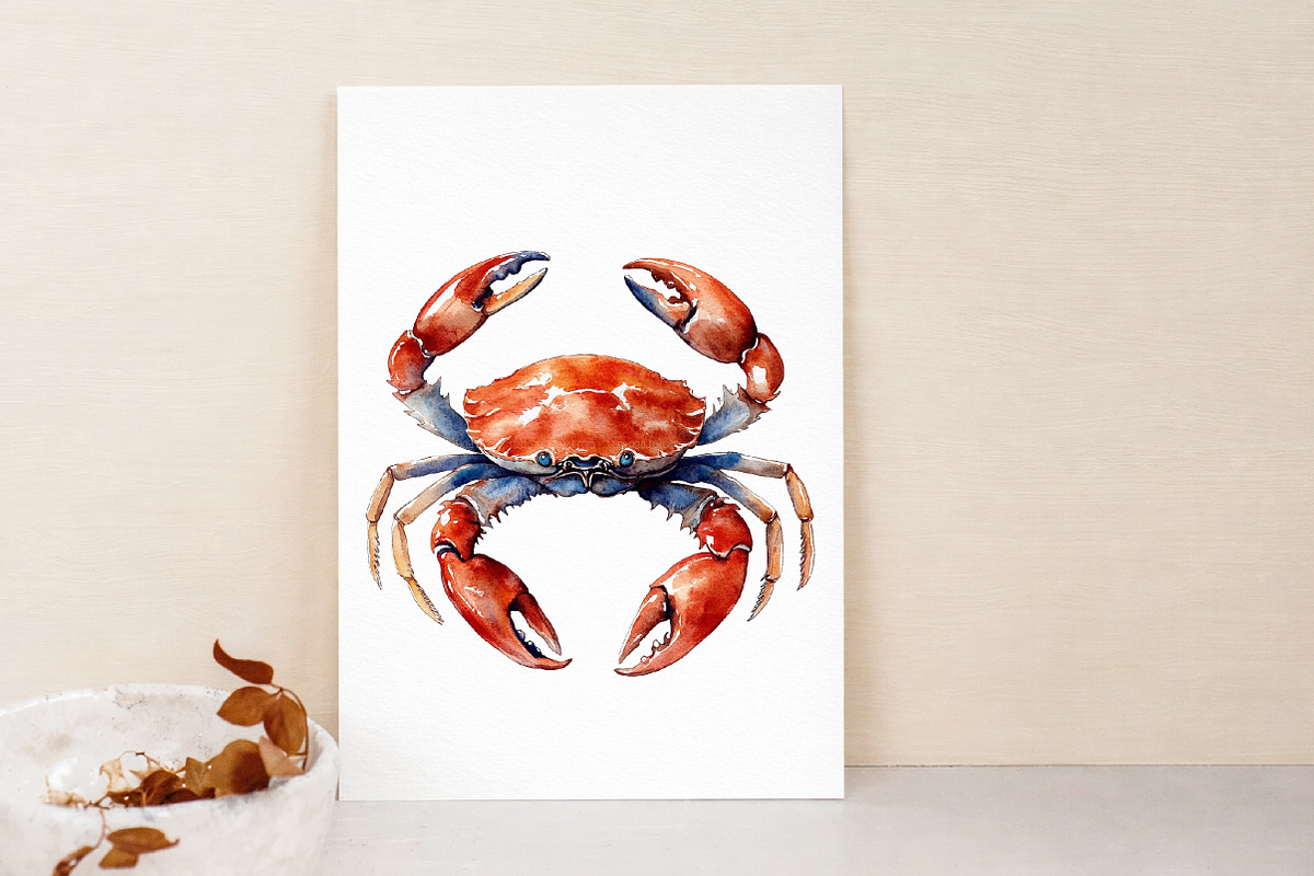 Nautical Watercolor Clipart, an Illustration by Libby Wishes (Photo 4 of 7)