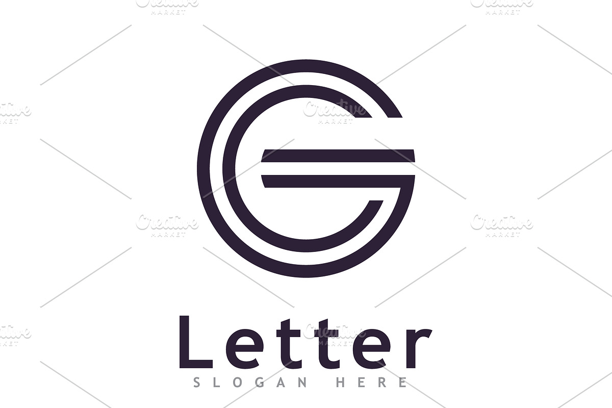 G logo vector template, a Branding & Logo Template by T.Vooka