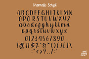 Kremato - Natural Hand Drawn Fonts, a Sans Serif Font by Konstantine Studio (Thumbnail 10 of 11)