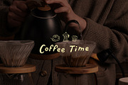 Coffee Lover Illustration Pack, a Food Illustration by Carole Chevalier (Thumbnail 2 of 10)