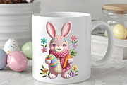 Easter Crochet Bunny PNG, an Illustration by CraftArtStudio (Thumbnail 2 of 4)