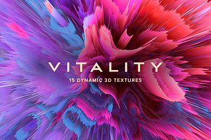 Vitality: 15 Dynamic 3D Textures