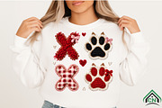 Faux Yarn Dog Paw Valentine PNG, an Illustration by Craft Nest (Thumbnail 2 of 4)