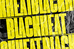 Sale! Blackheat-Bold Sans Condensed