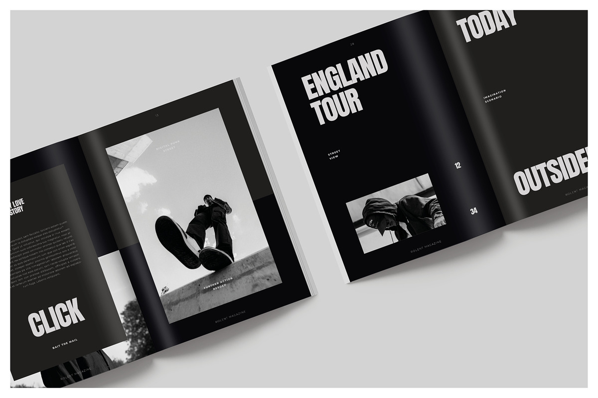 ROLENT Creative Portfolio, a Magazine Template by Arif Tri Ananta (Photo 4 of 14)