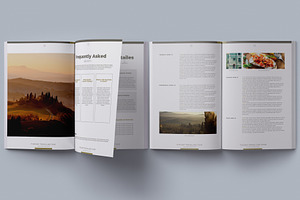 Canva EBook / Brochure Travel Guide