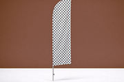 Vertical Feather Flag Mockup, an Advertising Mockup by Designer Dude (Thumbnail 2 of 2)