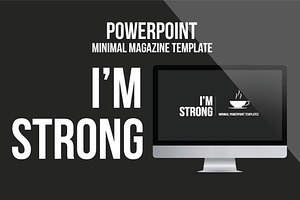 I'am Strong - Minimal Powerpoint