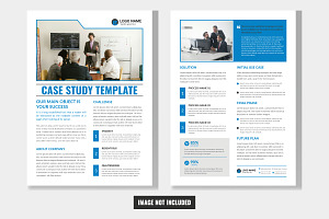 Business case study flyer design, a Flyer Template by SouravDesign