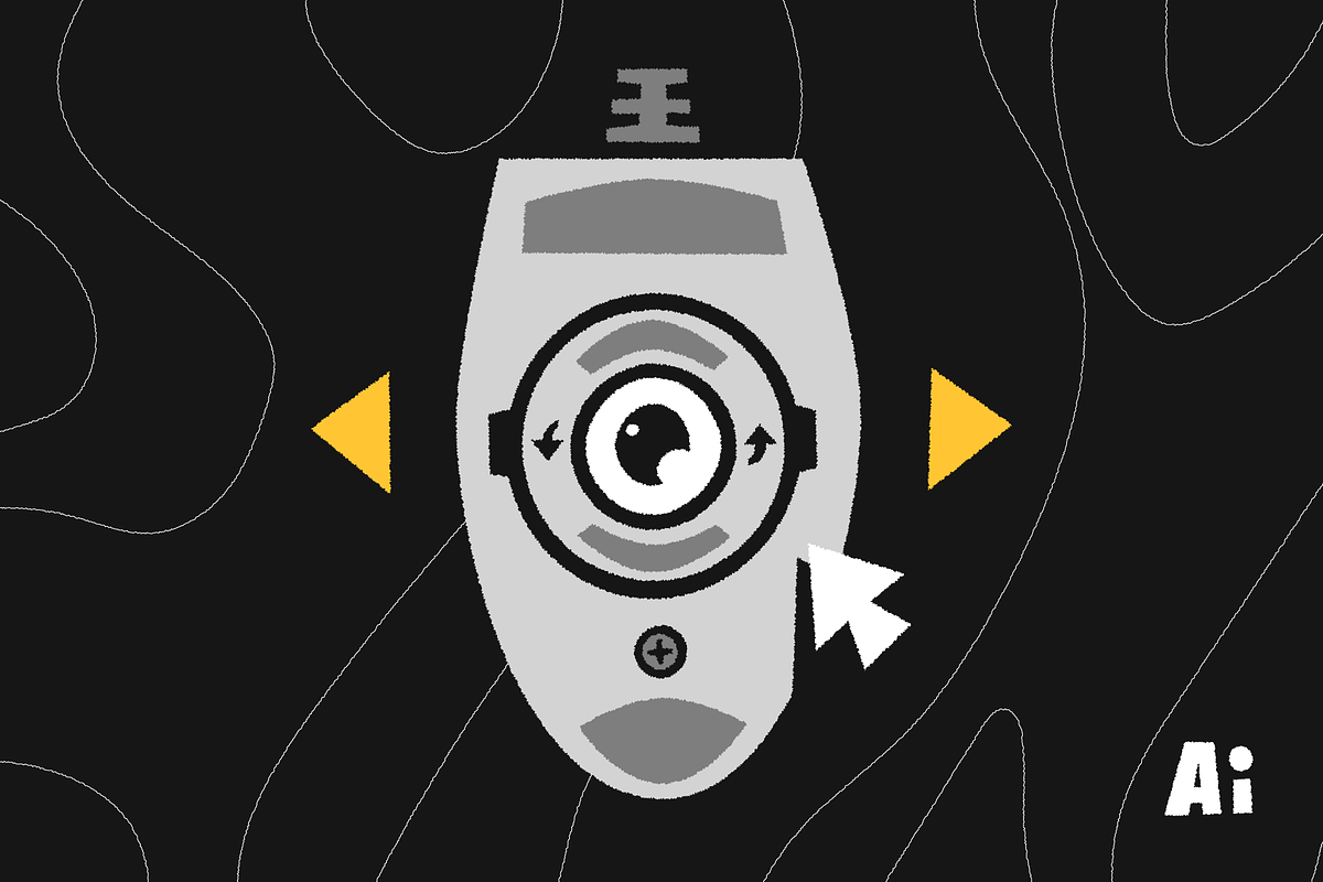 Mouse Tracker Illustration, an Illustration by patttern