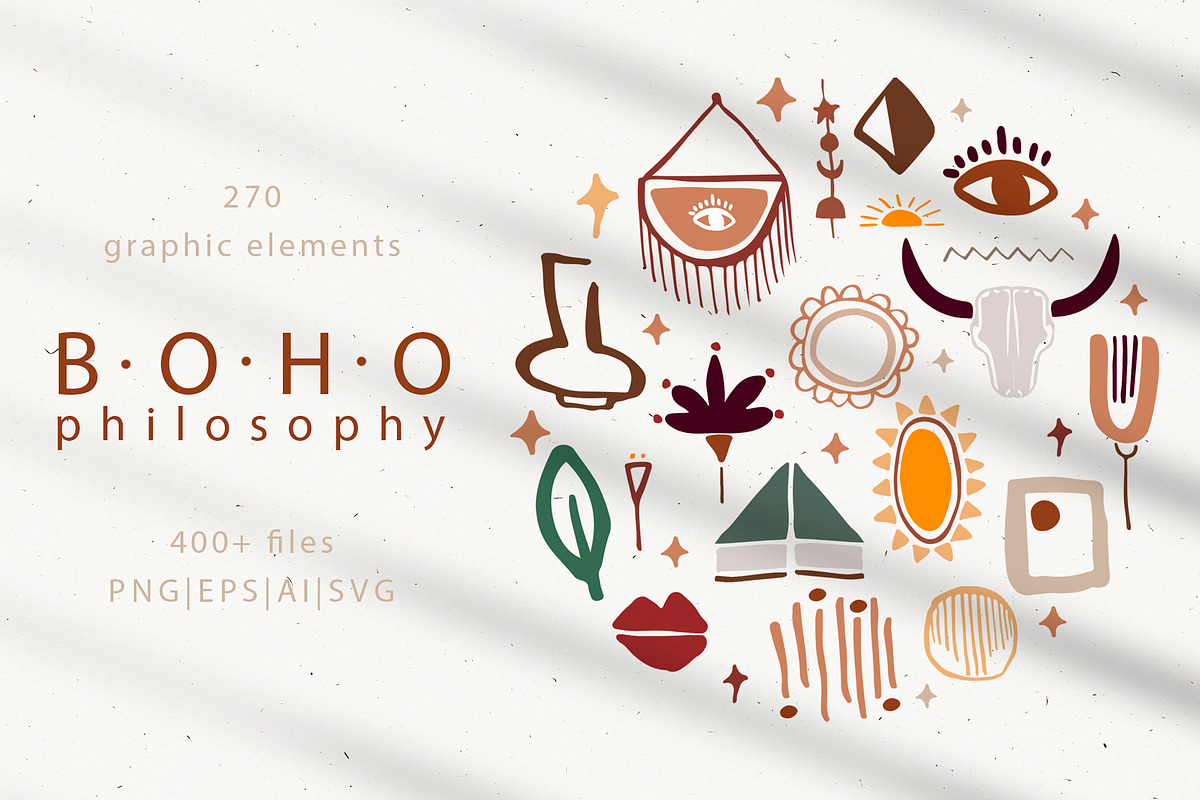 Boho philosophy collection, an Object Graphic by Vera●Suleimanova (Photo 1 of 12)