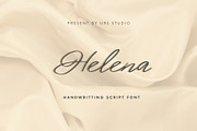 Helena Stylish Script Font, a Script Font by Urs Studio (Thumbnail 1 of 10)