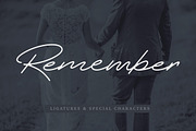 Spindrift Handwriting Script 4 Fonts, a Script Font by Nathan Brown (Thumbnail 7 of 9)