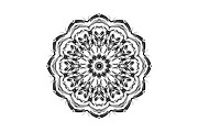 Ornamental Black White Mandala Pack, a Decorative Illustration by NJ Himel (Thumbnail 96 of 103)