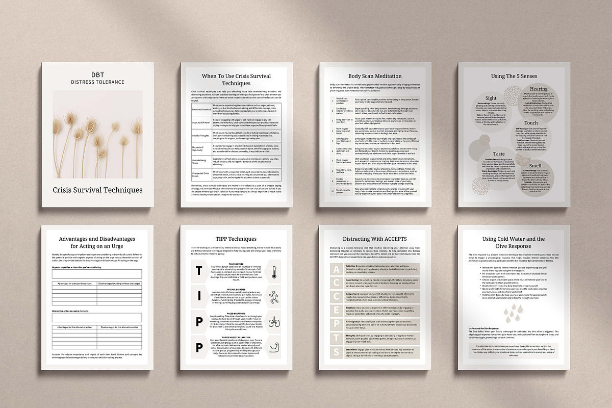 Therapy Tools Canva Template Bundle, a Templates & Theme by Miri Campbell (Photo 8 of 9)