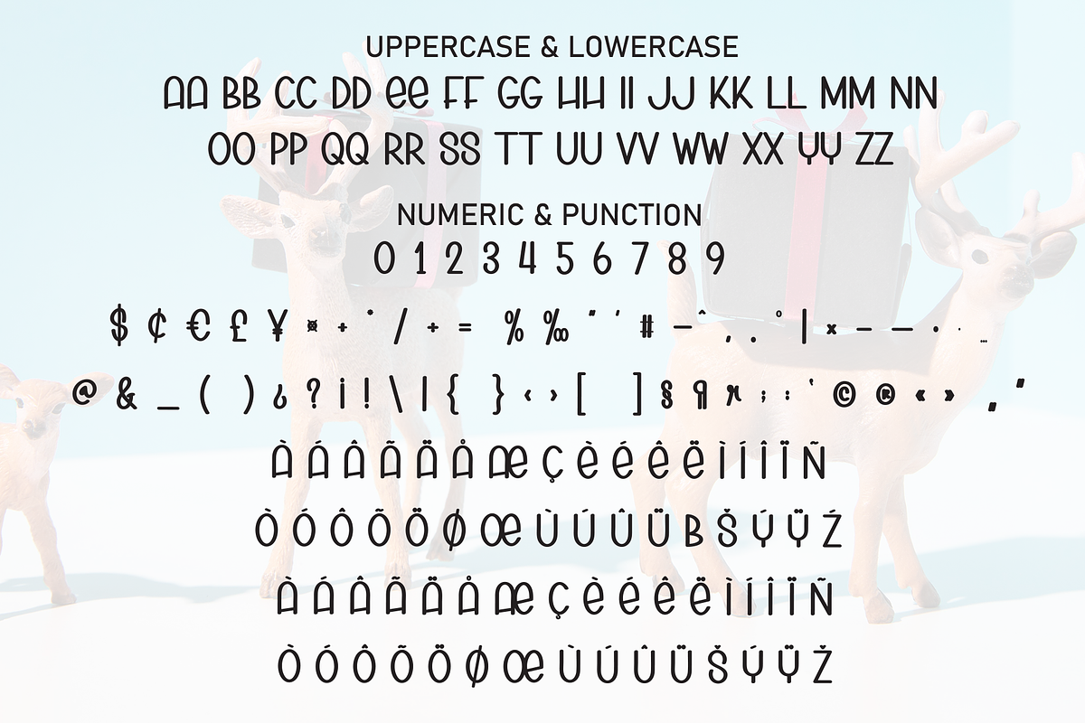 Groovy Reindeer | Script Font, a Script Font by Scratchones (Photo 7 of 8)