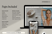 Wellness Coach Showit template, a Websites & App Template by Superhero Design Co. (Thumbnail 2 of 6)