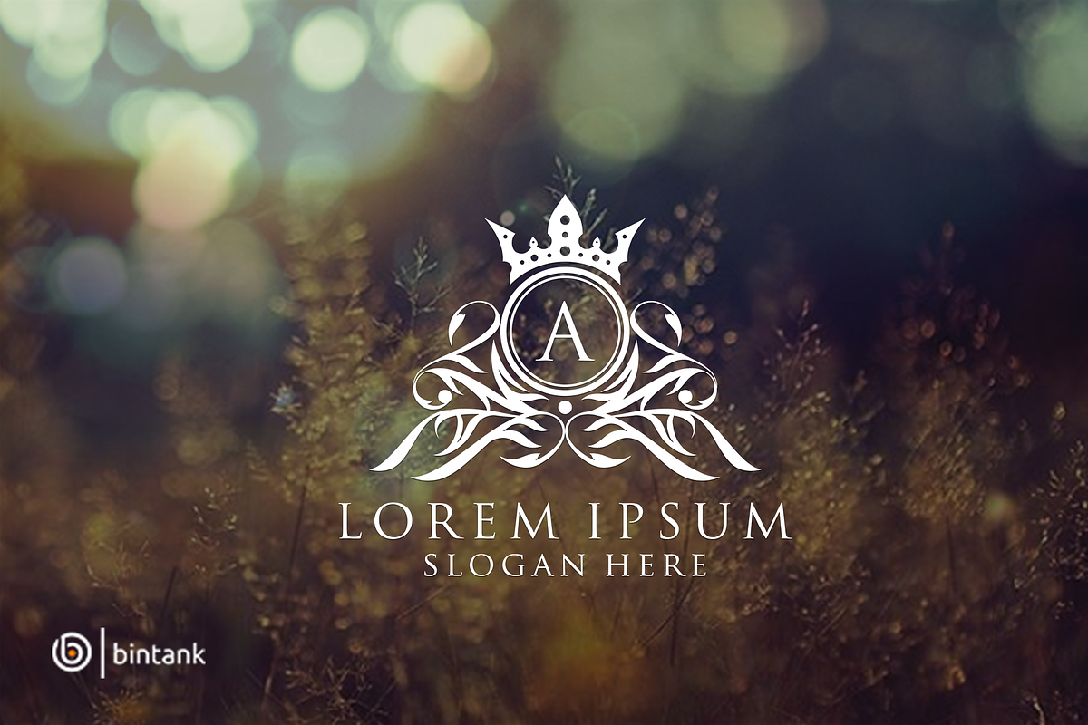 Luxury Boutique, golden royal logo., a Branding & Logo Template by Bintank Studio (Photo 2 of 2)