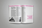 InDesign Magazine Template, a Magazine Template by Indotitas (Thumbnail 3 of 6)