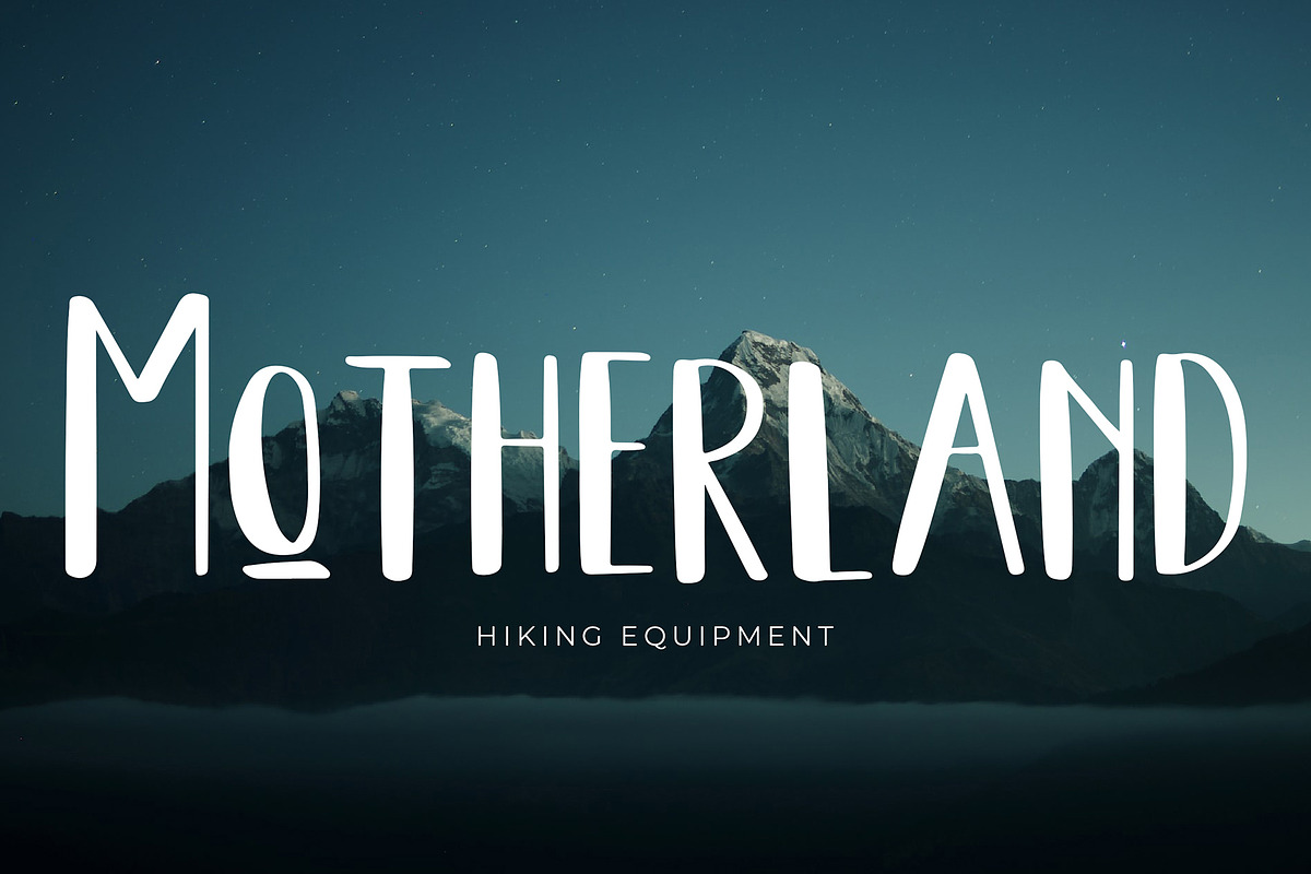 DemplonD Display Font preview 5