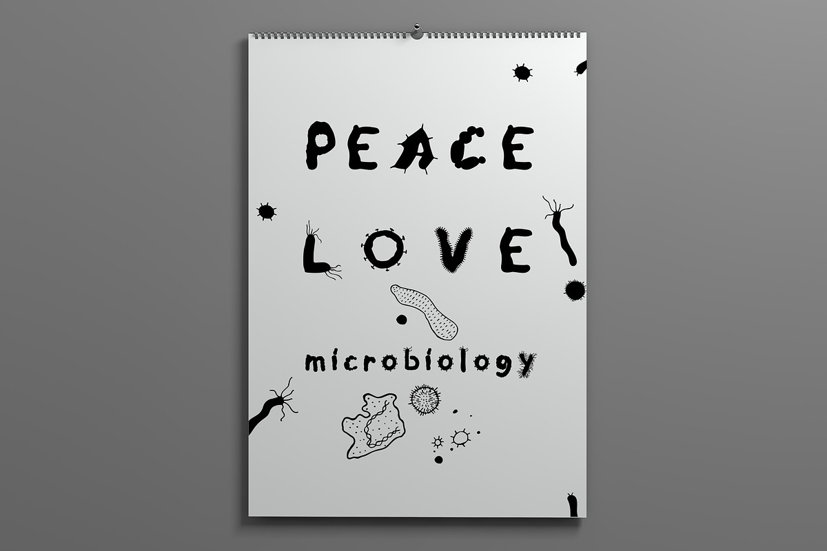 Microbiology Lover, a Font by Annyart Design (Photo 9 of 12)