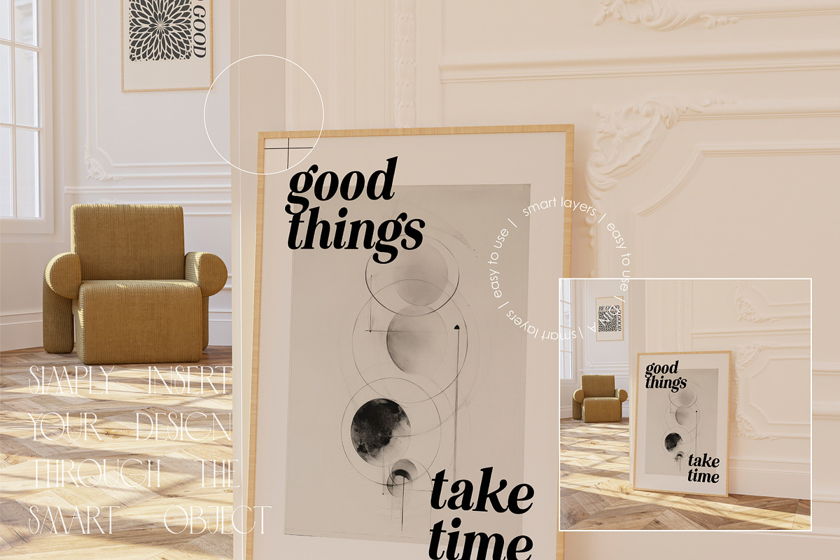 ADELE ROOM | Frame mockup set, a Household Mockup by yuliyuri.studio (Photo 36 of 44)