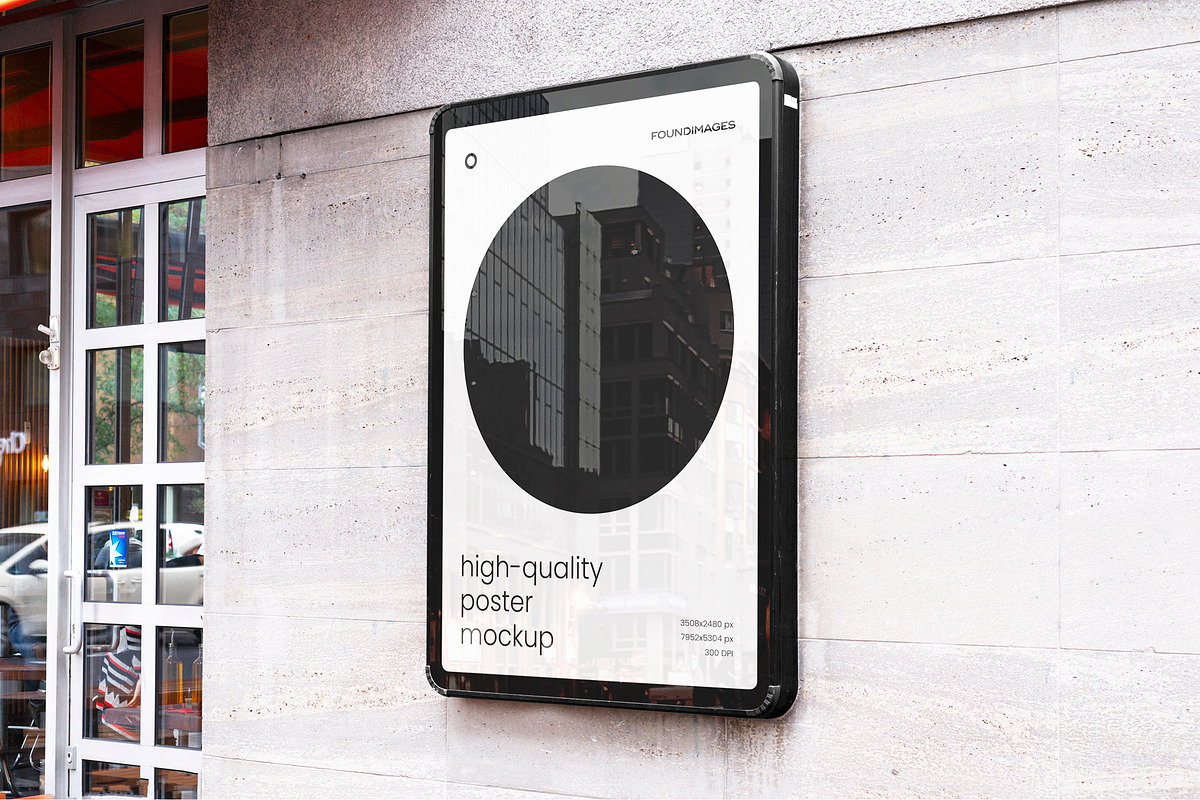 Urban Poster Mockup Template Bundle, an Advertising Mockup by FoundImages (Photo 27 of 52)