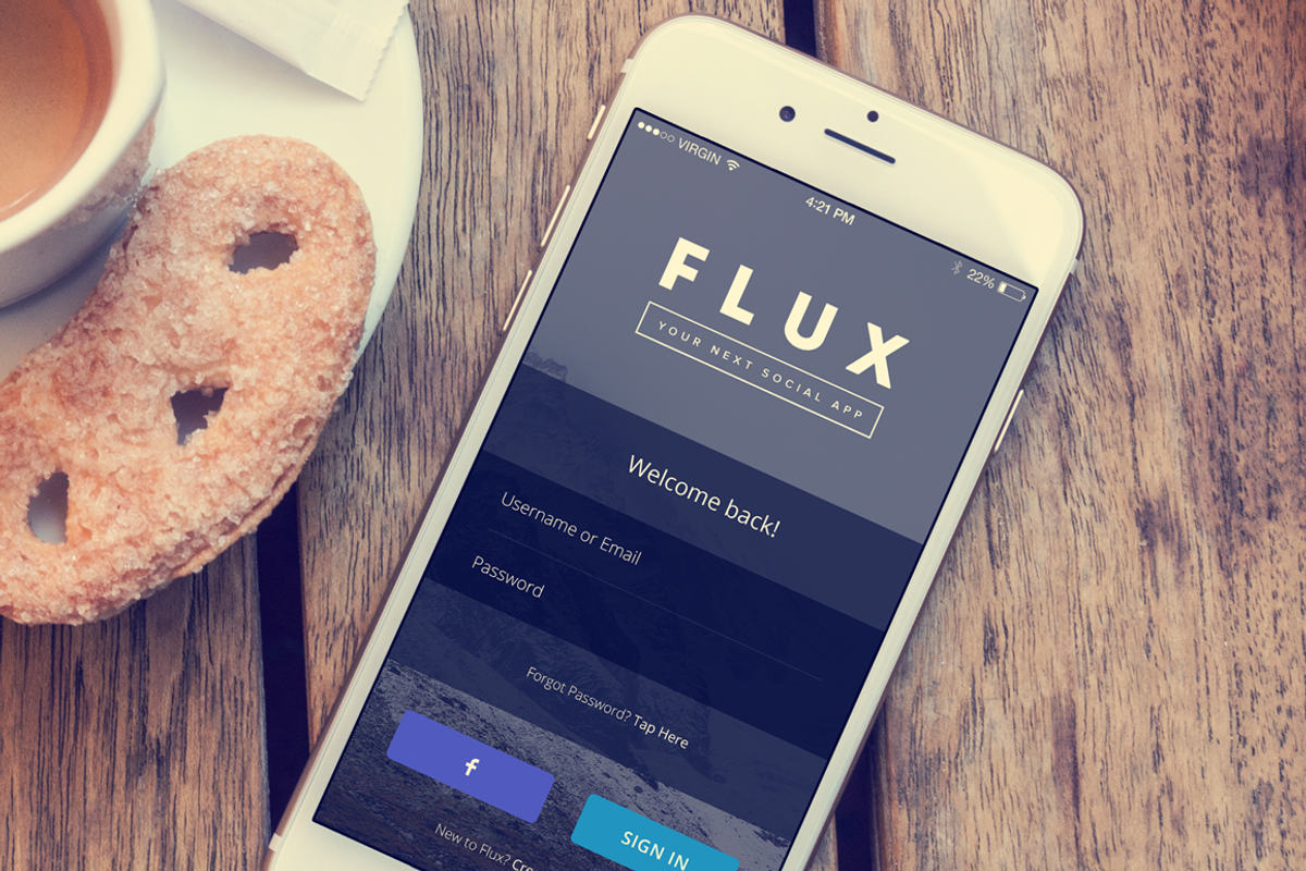 Flux - iPhone App Template, a Templates & Theme by Ionut Zamfir (Photo 3 of 5)