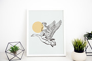 Moon Goddess Spirit Animal Bundle, an Illustration by Wanderlust Heart Branding (Thumbnail 3 of 8)