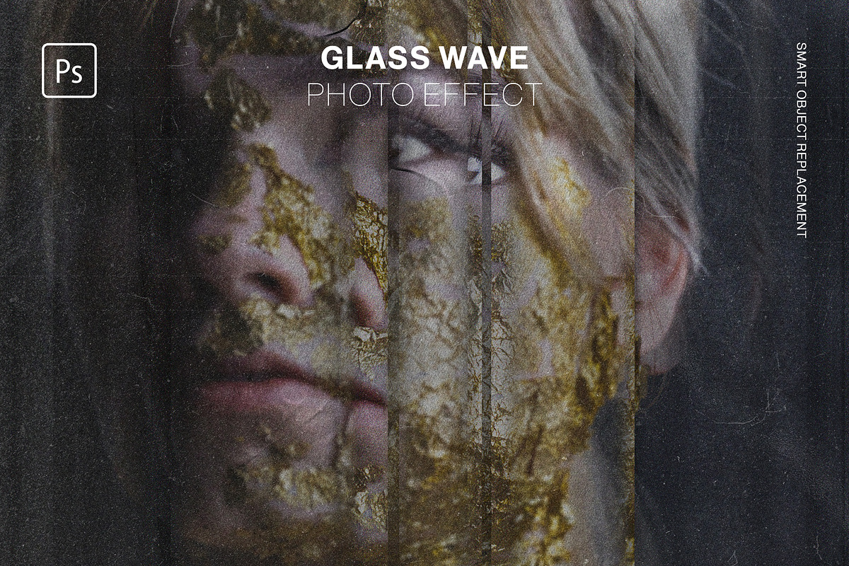 Glass Wave Photo Effect, a Layer Style Add-On by GlowGrid (Photo 1 of 5)