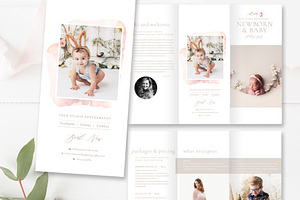 Delicate Photographer Brochure PSD