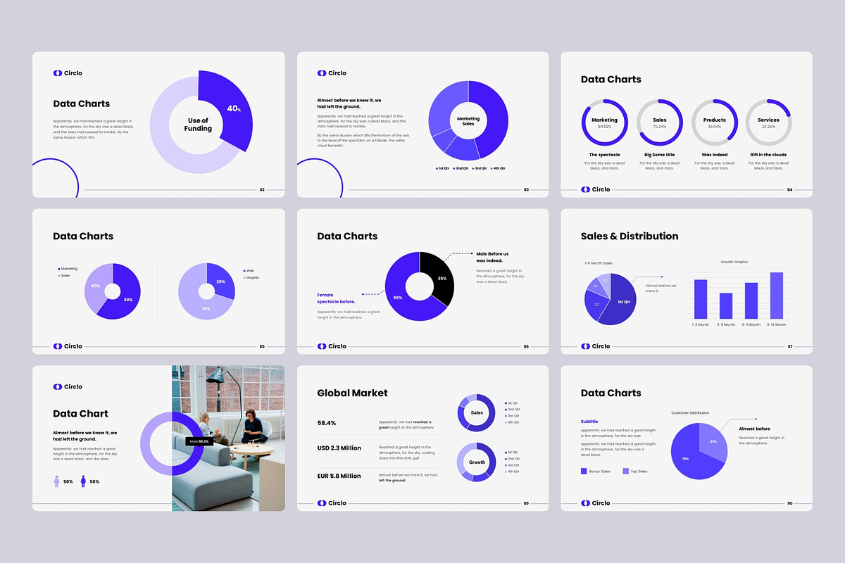 Circlo- Animated Presentation Bundle, a Presentation Template by MNML Agency (Photo 22 of 63)