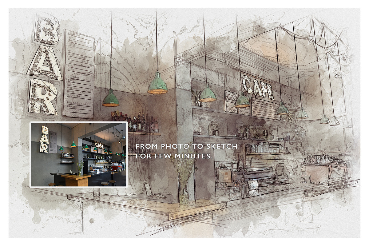 The Sketch Creator • SALE, an Action Add-On by Vintage Voyage Supply (Photo 8 of 9)