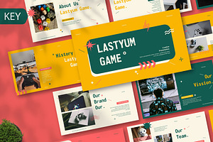 Lastyum Game Keynote Template