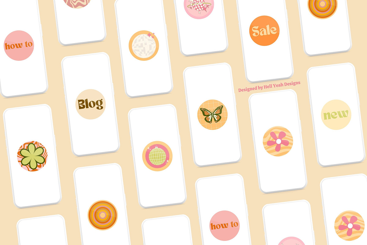 Disco Cowgirl Branding Starter Kit, a Branding & Logo Template by Hell Yeah Designs (Photo 14 of 18)