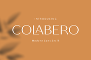 Colabero, Sans Serif Display Font, a Sans Serif Font by Motokiwo (Thumbnail 1 of 10)