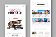 Real Estate Website Landing Page, a Landing Page Template by MightyDesign (Thumbnail 2 of 6)